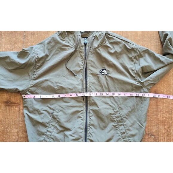 Lurking Class olive green zip up street wear jacket Women's size small - Picture 10 of 11
